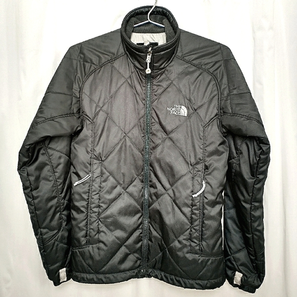 The North Face Women's Charcoal Grey Winter Zip Up Jacket